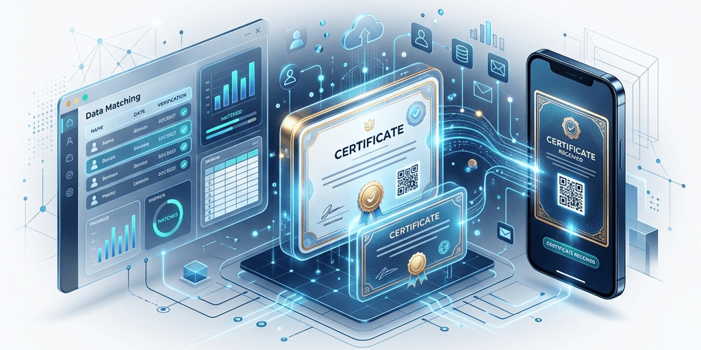 CertiMate 디지털 자격증 발급